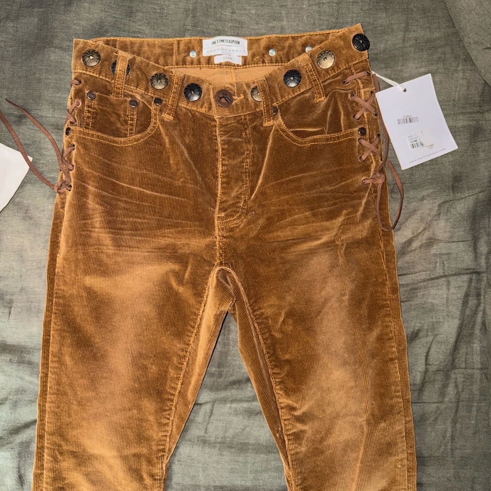 One X OneTeaspoon Luxe Kidds Brown Corduroy